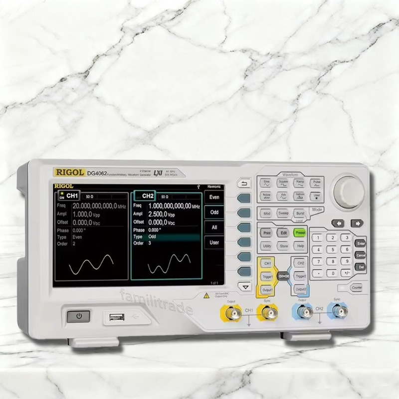 Function Arbitrary Waveform Generator - 1PC RIGOL DG4062 60MHz 2CH Arbitrary