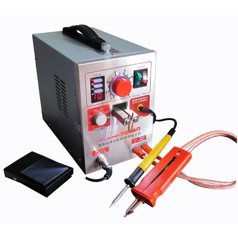 Hot Sale 110V Sunkko S709AD Sp - огляд і ціна Spot Welder 18650 Battery Pack