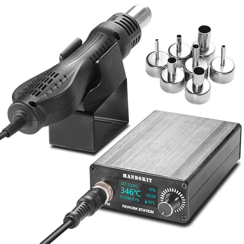 T12 Heat Guns OLED Digital Dis - огляд і ціна Hot Air Rework Station T12
