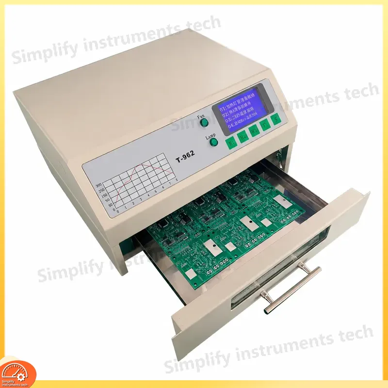 T962 Reflow Oven 110V 220V Inf - огляд і ціна Reflow Oven Pcb T962