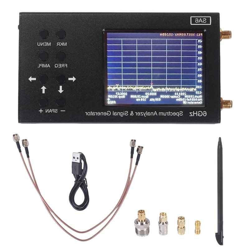 ABCL SA6 Handheld Spectrum Ana - огляд і ціна Signal Generator Spectrum Analyzer