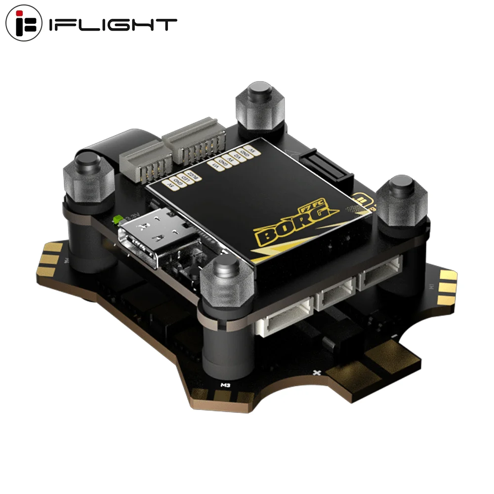 VoltSIFlight Borg F7 Stack F72 - огляд і ціна Fpv Flight Controller F7 Stack 60A