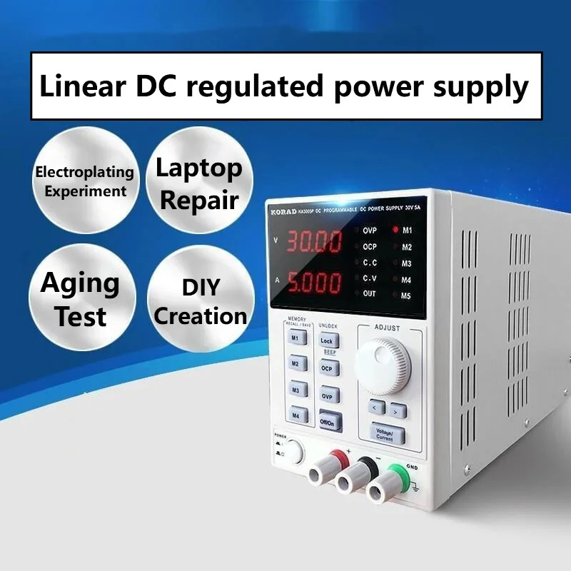 30V 60V 2A  3A 5A 10A Linear D - огляд і ціна Programmable Dc Power Supply 30V 10A