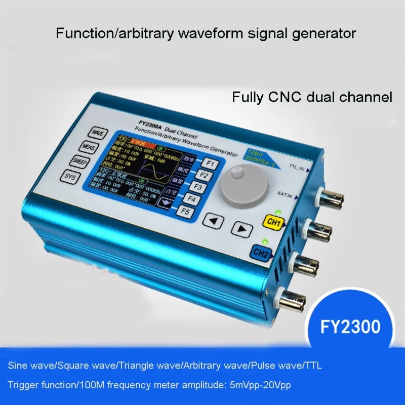 FY2300 Dual Channel DDS Functi - огляд і ціна Function Arbitrary Waveform Generator