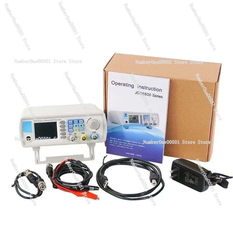 JDS6600 15/30/40/50/60MHz DDS  - огляд і ціна Function Arbitrary Waveform Generator