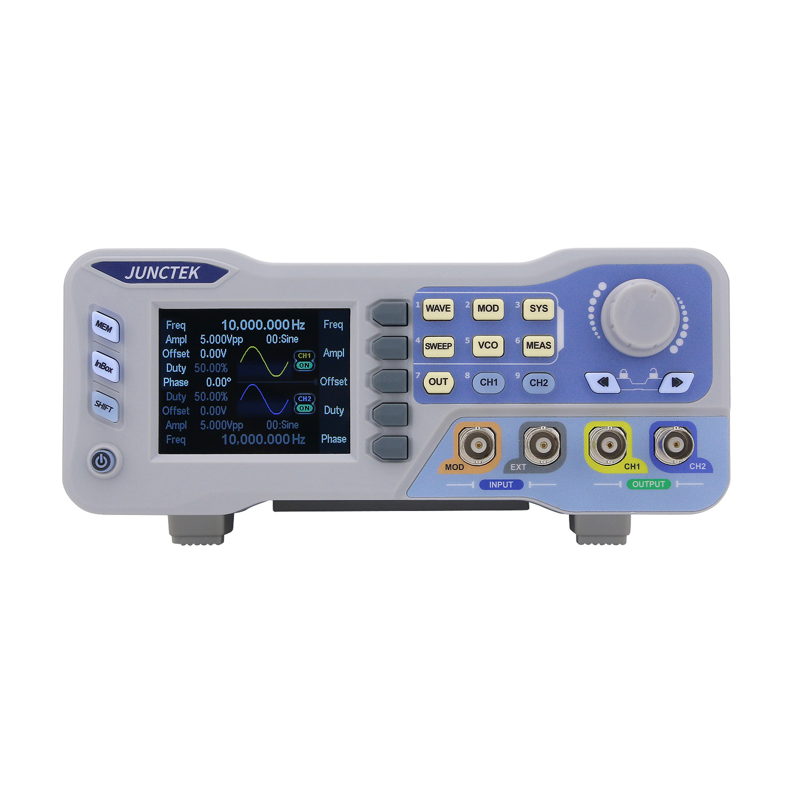 JDS8060 60MHz Dual Channel DDS - огляд і ціна Function Arbitrary Waveform Generator