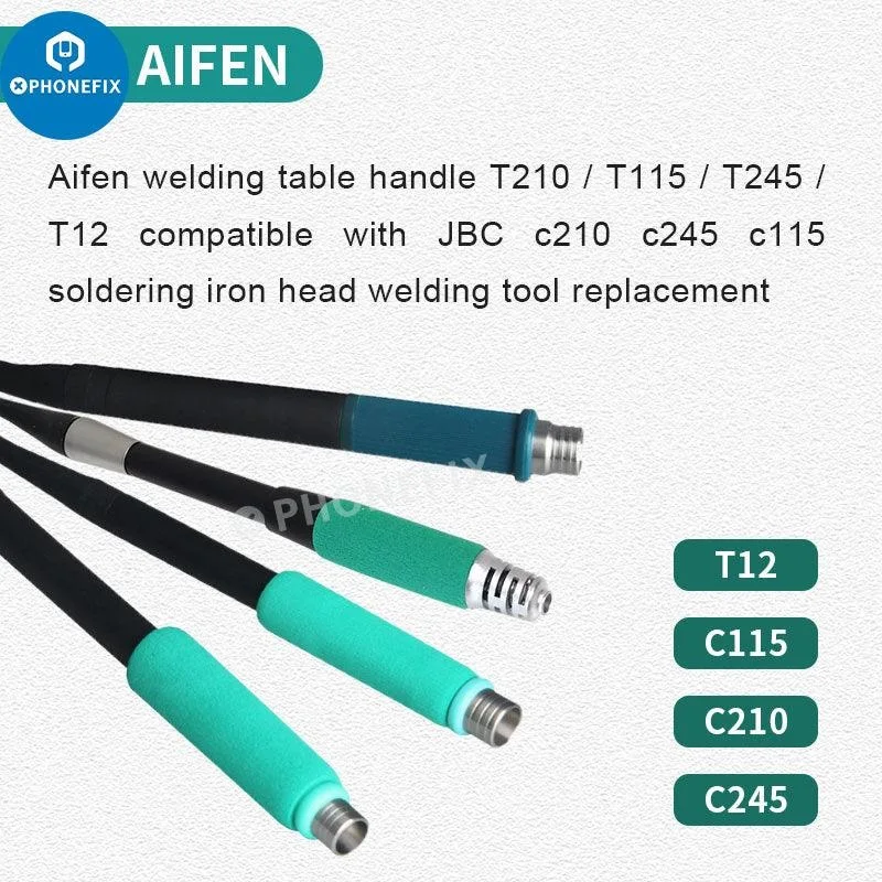 AIFEN Soldering Station Handle - огляд і ціна Hot Air Rework Station T12