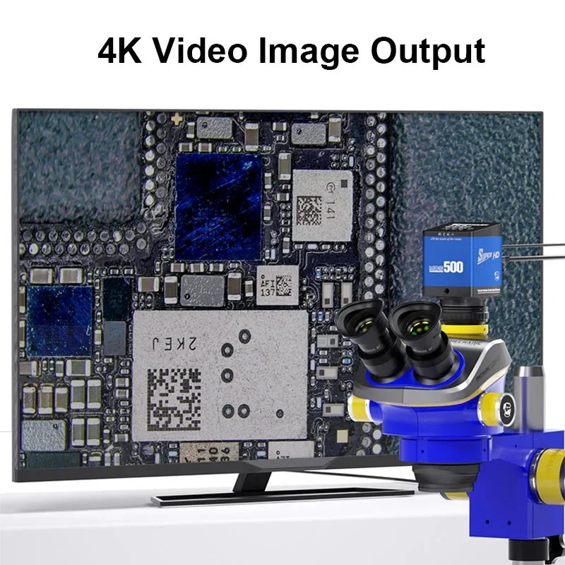 MECHANIC HD Camera MOS 4K Pro/ - огляд і ціна Stereo Trinocular Microscope Pcb