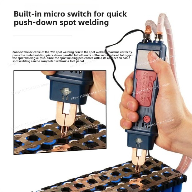 73B Integrated Spot Welding Pe - огляд і ціна Spot Welder 18650 Battery Pack
