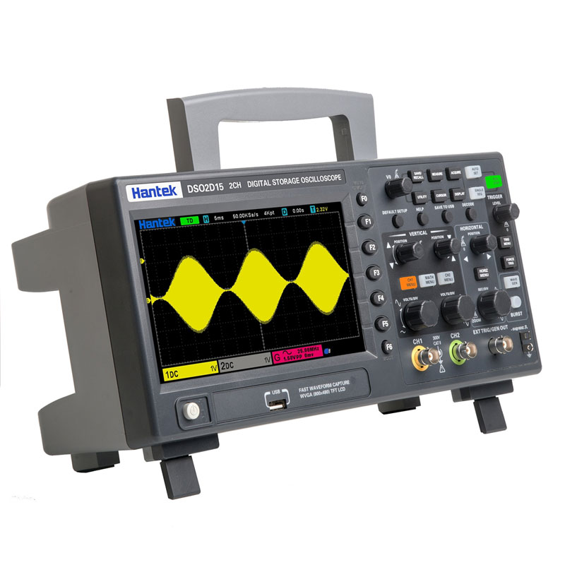 New In stock Hantek DSO2C10 2  - огляд і ціна Digital Storage Oscilloscope 100Mhz
