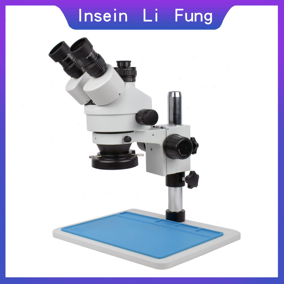 Industrial Stereo Binocular Mi - огляд і ціна Stereo Trinocular Microscope Pcb