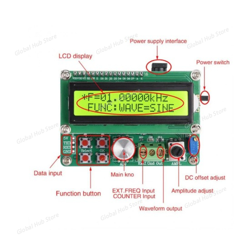 FYE050 Power Type Arbitrary Wa - огляд і ціна Function Arbitrary Waveform Generator