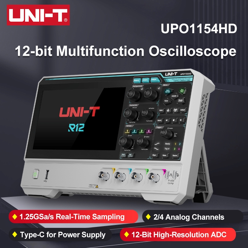UNI-T UPO1154HD UPO1082HD Osci - огляд і ціна Signal Generator Spectrum Analyzer