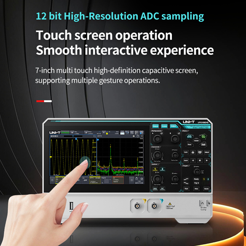 UNI-T UPO1154HD UPO1082HD Osci - огляд і ціна Signal Generator Spectrum Analyzer