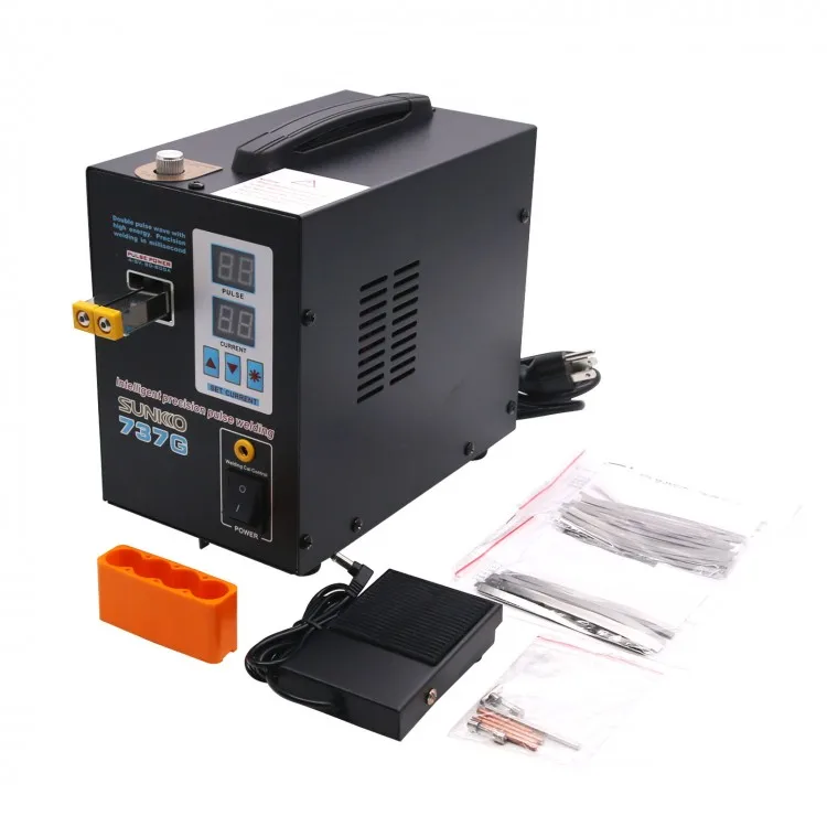 737G Spot Welder 110V 1.5KW We - огляд і ціна Spot Welder 18650 Battery Pack