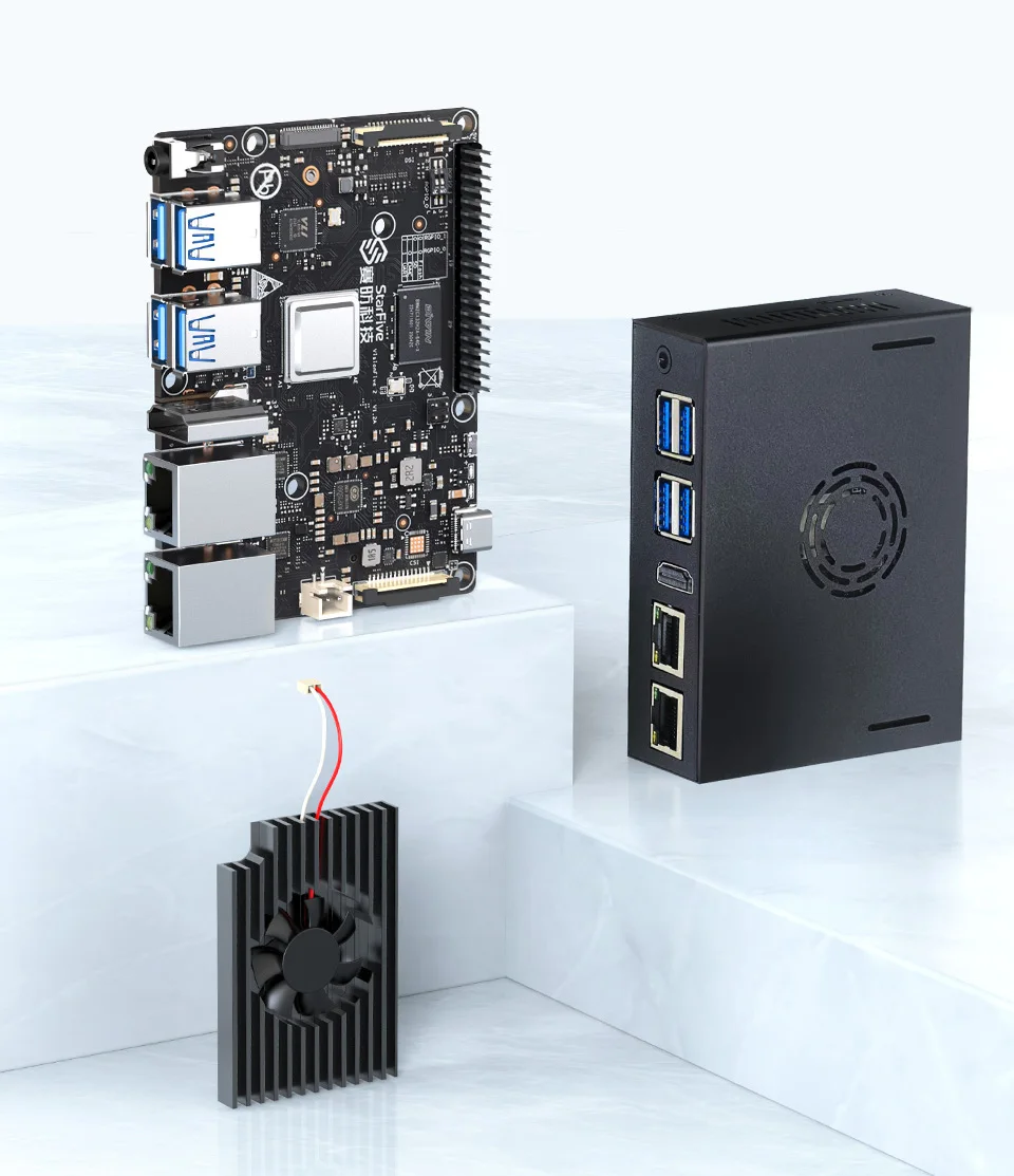VisionFive2 8GB WiFi AI Kit RI - огляд і ціна Raspberry Pi 5 8Gb Kit