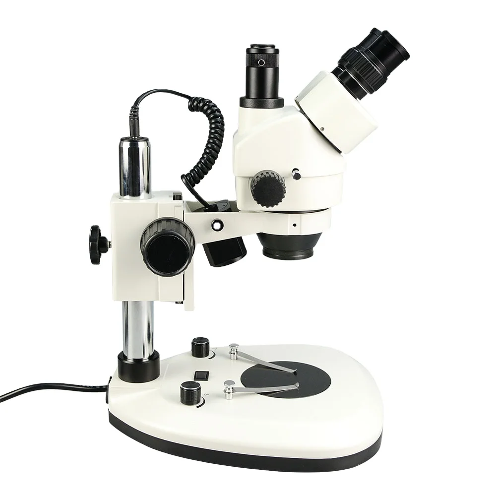 Factory 7x-45x Optical Industr - огляд і ціна Stereo Trinocular Microscope Pcb