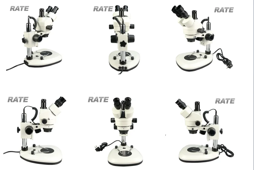 Factory 7x-45x Optical Industr - огляд і ціна Stereo Trinocular Microscope Pcb