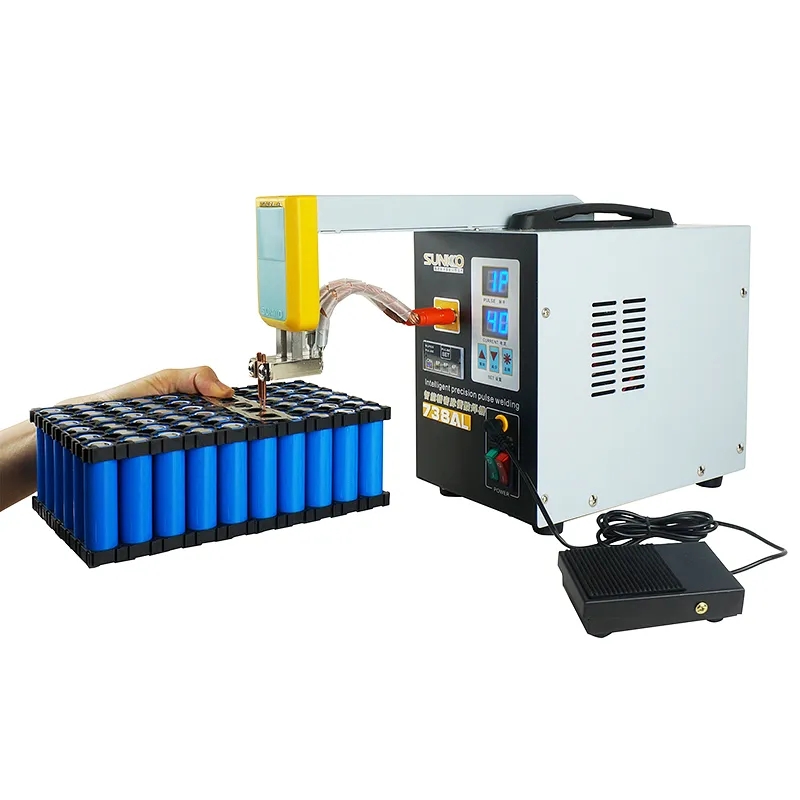 738AL 3.6KW Telescopic Arm Han - огляд і ціна Spot Welder 18650 Battery Pack
