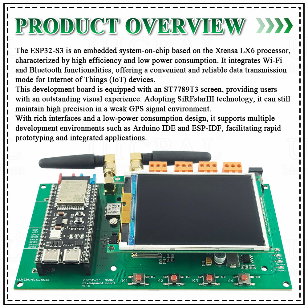 ESP32 S3 Development Board Kit - огляд і ціна Esp32 S3 Development Board Lot