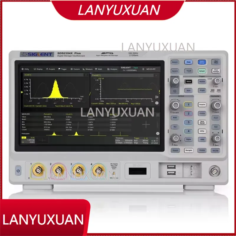 SDS2104XPLUS/SDS2204XPLUS/SDS2 - огляд і ціна Digital Storage Oscilloscope 100Mhz