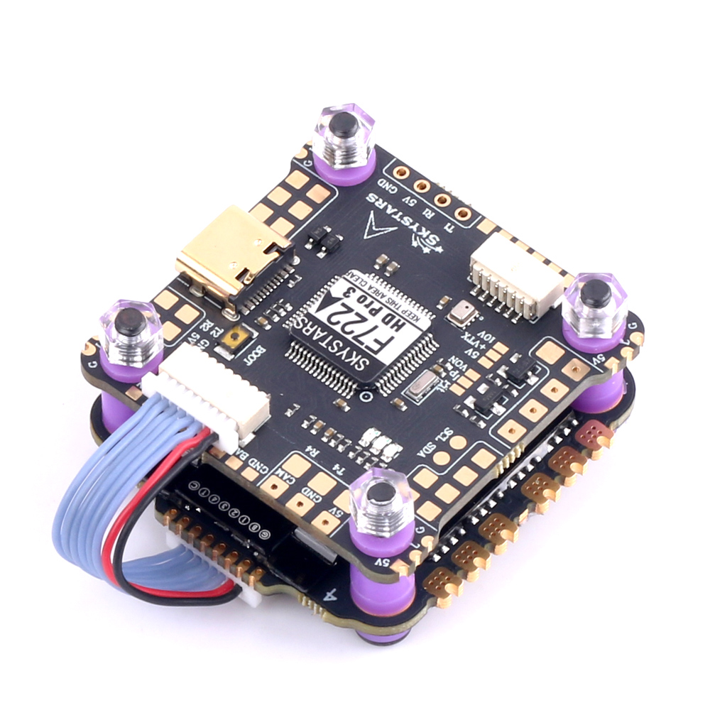 SKYSTARS F7 Flight Controller  - огляд і ціна Fpv Flight Controller F7 Stack 60A