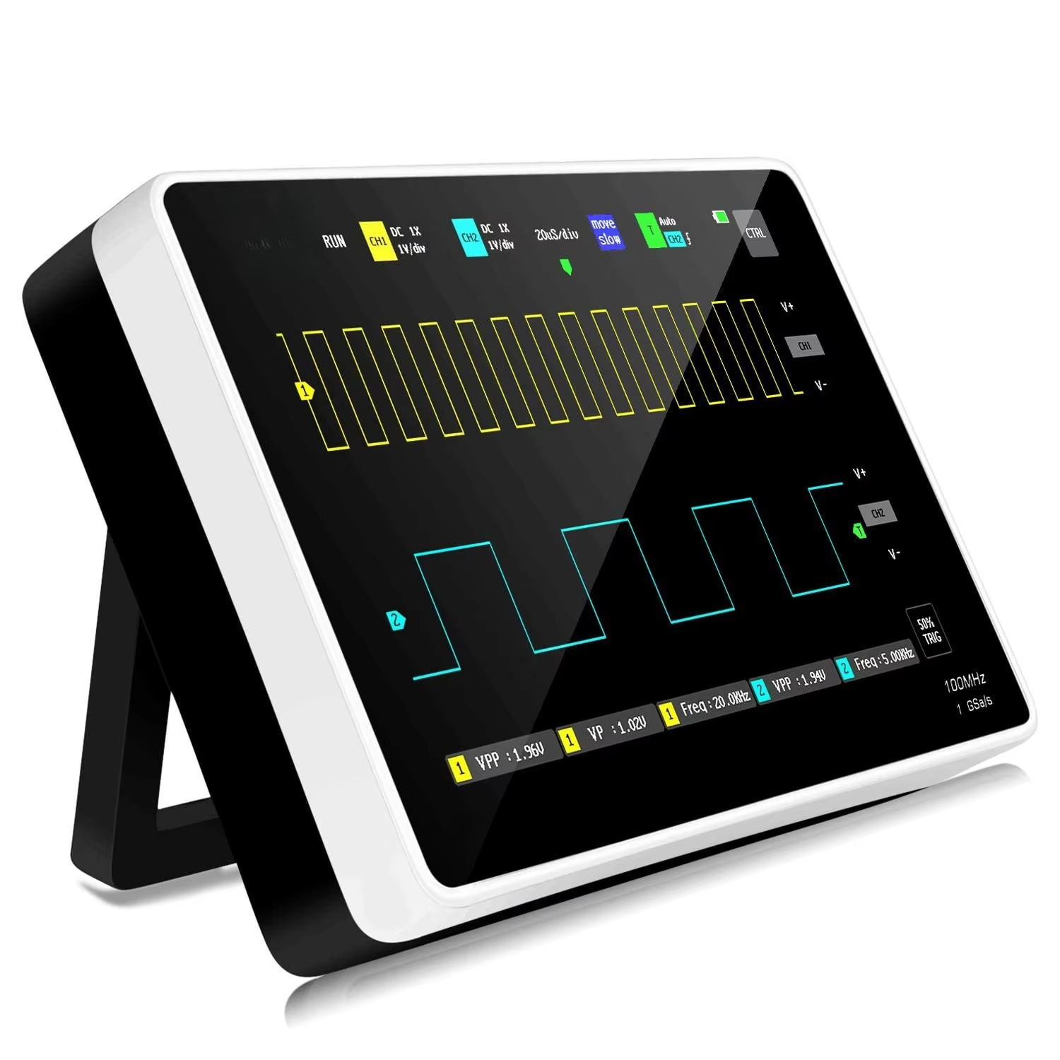 Portable Digital Storage Oscil - огляд і ціна Digital Storage Oscilloscope 100Mhz