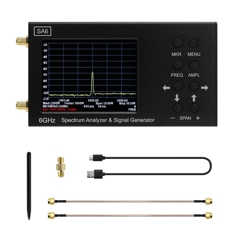 SA6 Spectrum Analyzer, English - огляд і ціна Signal Generator Spectrum Analyzer