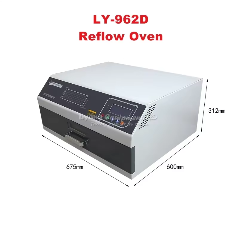 LY 962D Digital Display  SMD S - огляд і ціна Reflow Oven Pcb T962